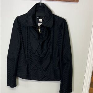 Bianca Nygard Women's Black Textured Blazer